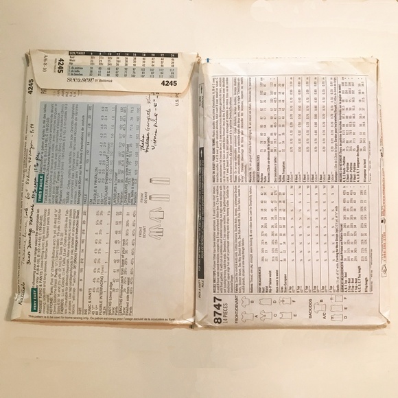 See & Sew Pantsuit & Simplicity Tee Top Sewing Patterns - Picture 2 of 2